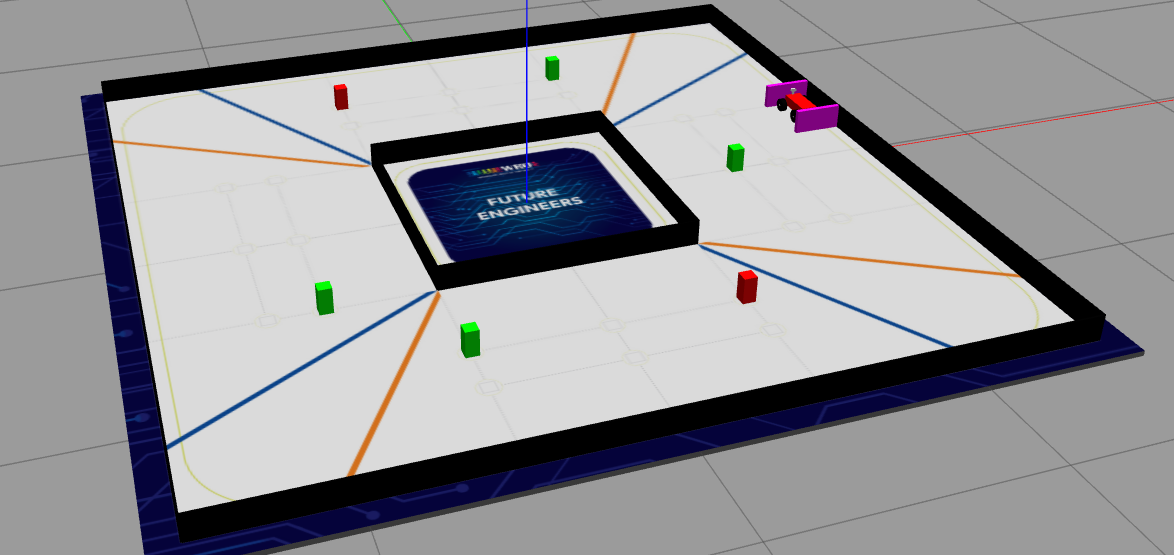 Self Driving Robot Simulation image